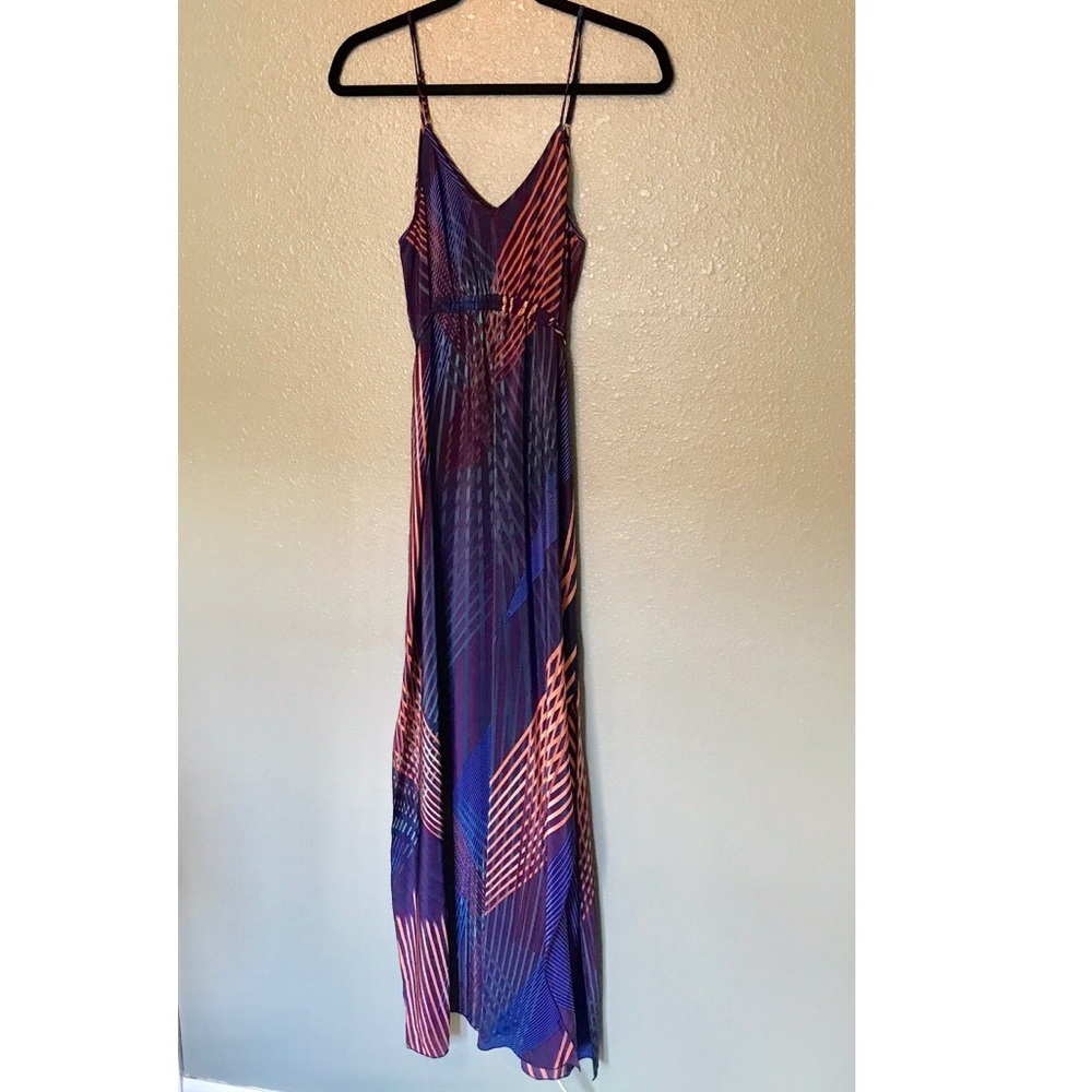 100% silk Presley Skye Maxi Dress